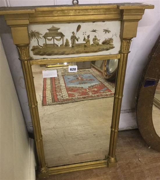 Regency gilt pier glass